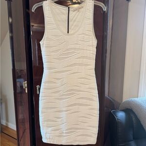 RACHEL Rachel Roy Textured White Mini Dress
